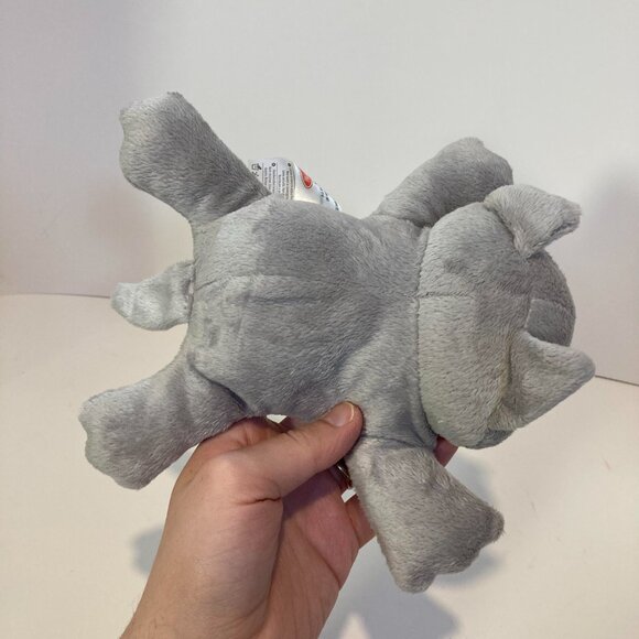 Melissa and Doug Grey Kitty Plush Cat Kitten Stuffed Animal Laying Down 8" Toy - Picture 3 of 7